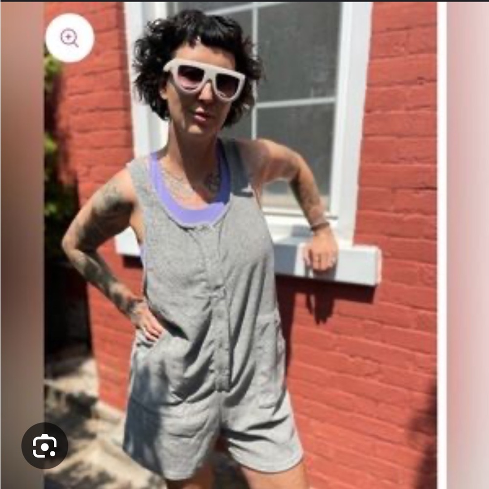 Red Sky Terry Romper